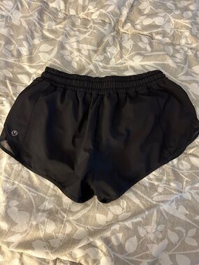 lululemon athletica Black Women's Athletic Running Shorts
